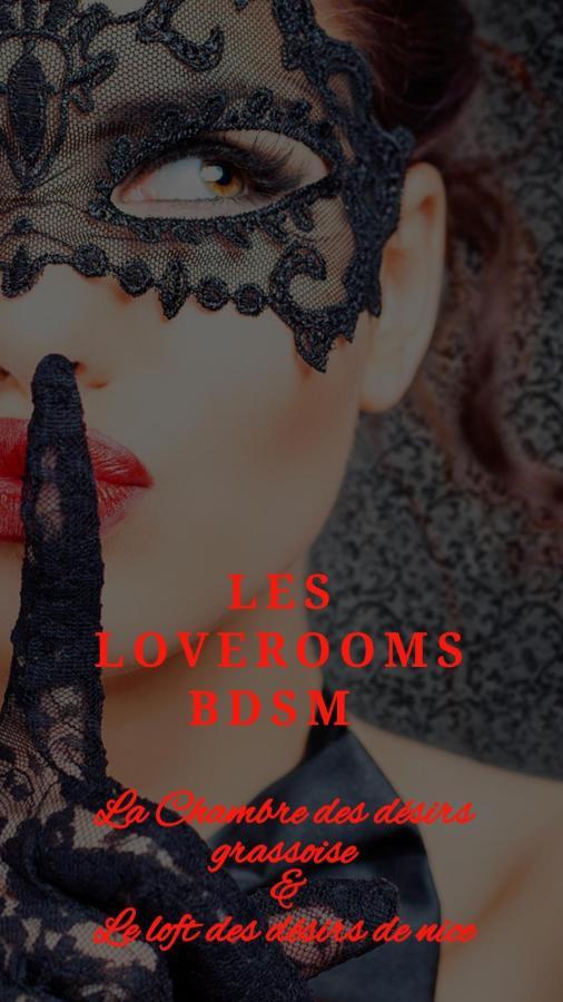 La Loveroom Bdsm De Nice " La Chambre Luxe Des Desirs " Exterior foto
